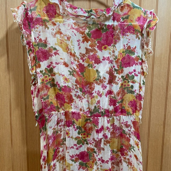 Sundance Vibrant Floral Full Length Vest - Picture 7 of 9